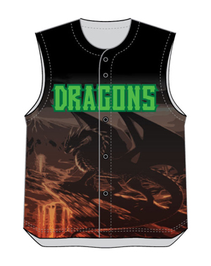 youth sleeveless softball jerseys