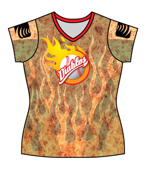 Women's Short Sleeve Softball Jersey